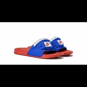 Nike Benassi JDI Fanny Pack Crimson Slides